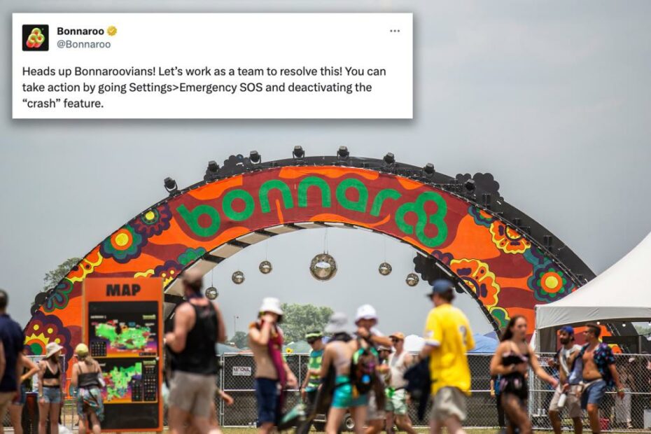 New iPhone safety feature triggers mass mistake 911 calls at Bonnaroo