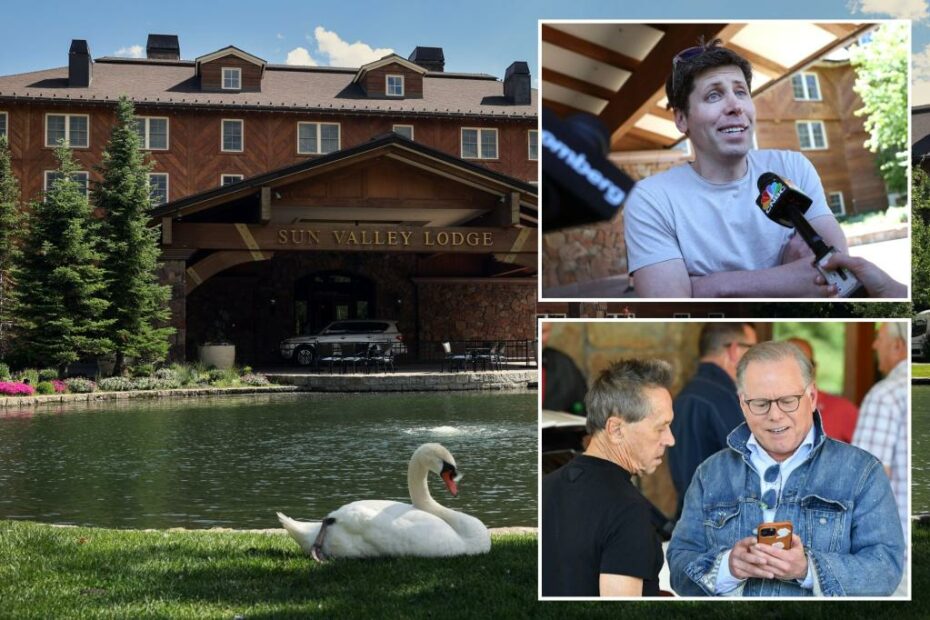 Altman, Zaslav jet into Sun Valley for 'summer camp for billionaires'