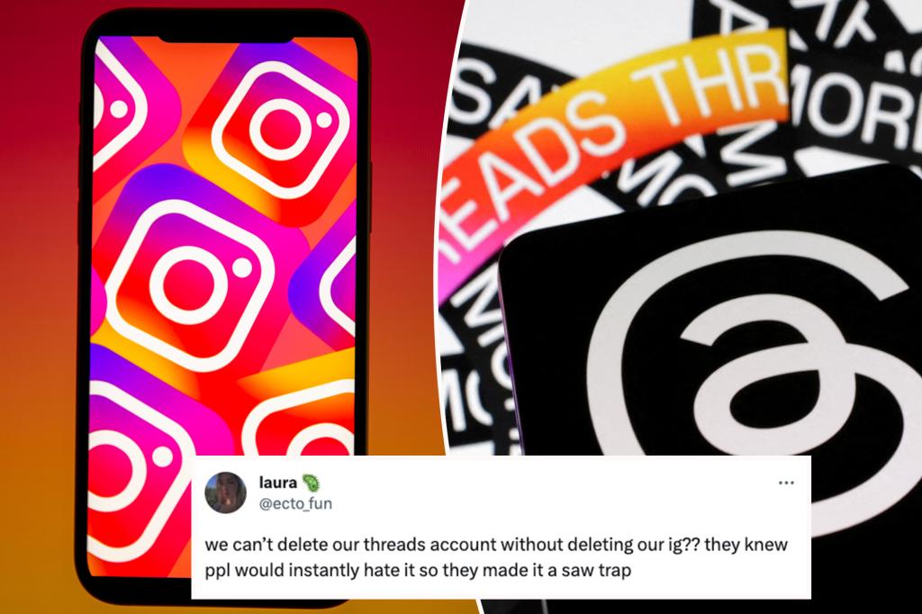 To delete Meta's Threads app, you have to delete Instagram