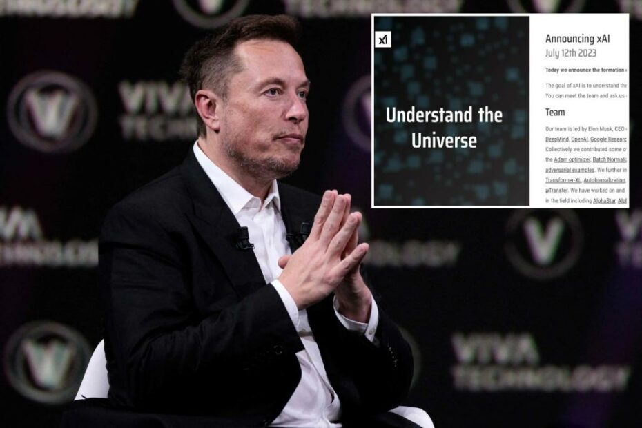 Elon Musk launches artificial intelligence firm xAI