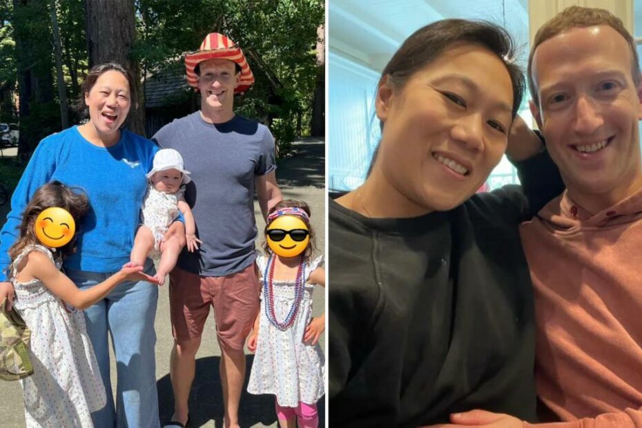 Mark Zuckerberg shields daughters' faces in Instagram post