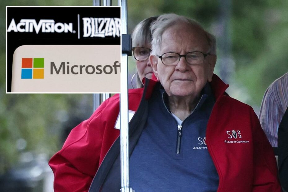 Warren Buffett cut Activision stake before US judge approved Microsoft merger