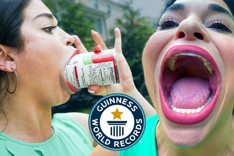 She Has The World'S Largest Mouth! - Guinness World Records