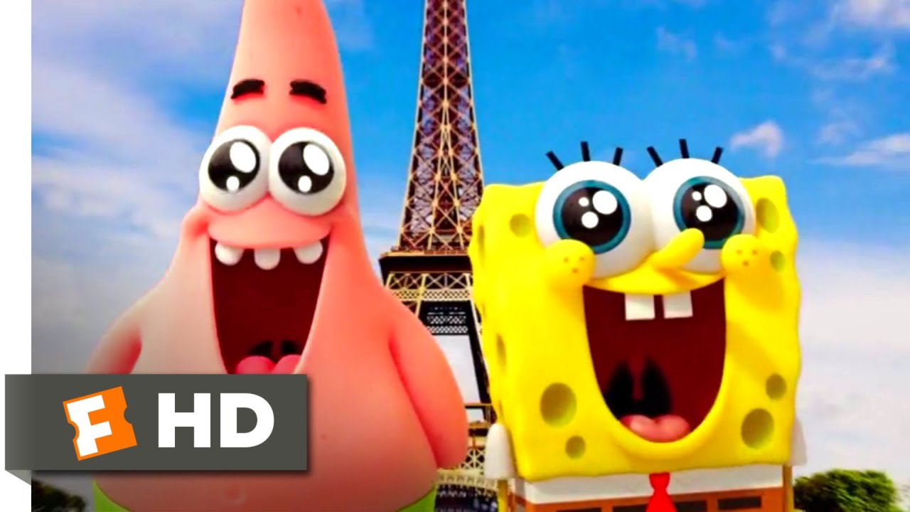 The Spongebob Movie: Sponge Out Of Water (2015) - The Real World Scene (6/10) | Movieclips